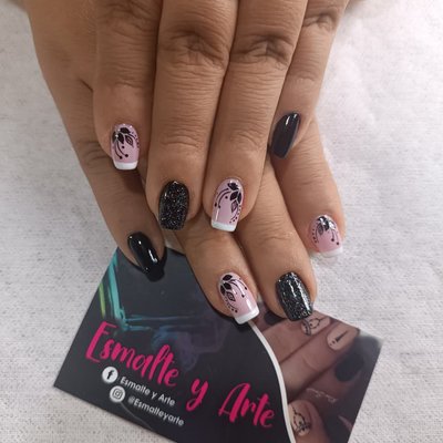 Negro Glitter Art